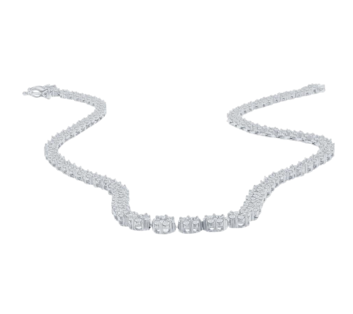 Graduating Flower Simulated Diamond