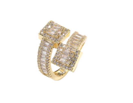 Rectangle Cubic Zirconia